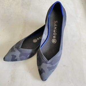 Rothy’s •The Point• in Camo Sz 8